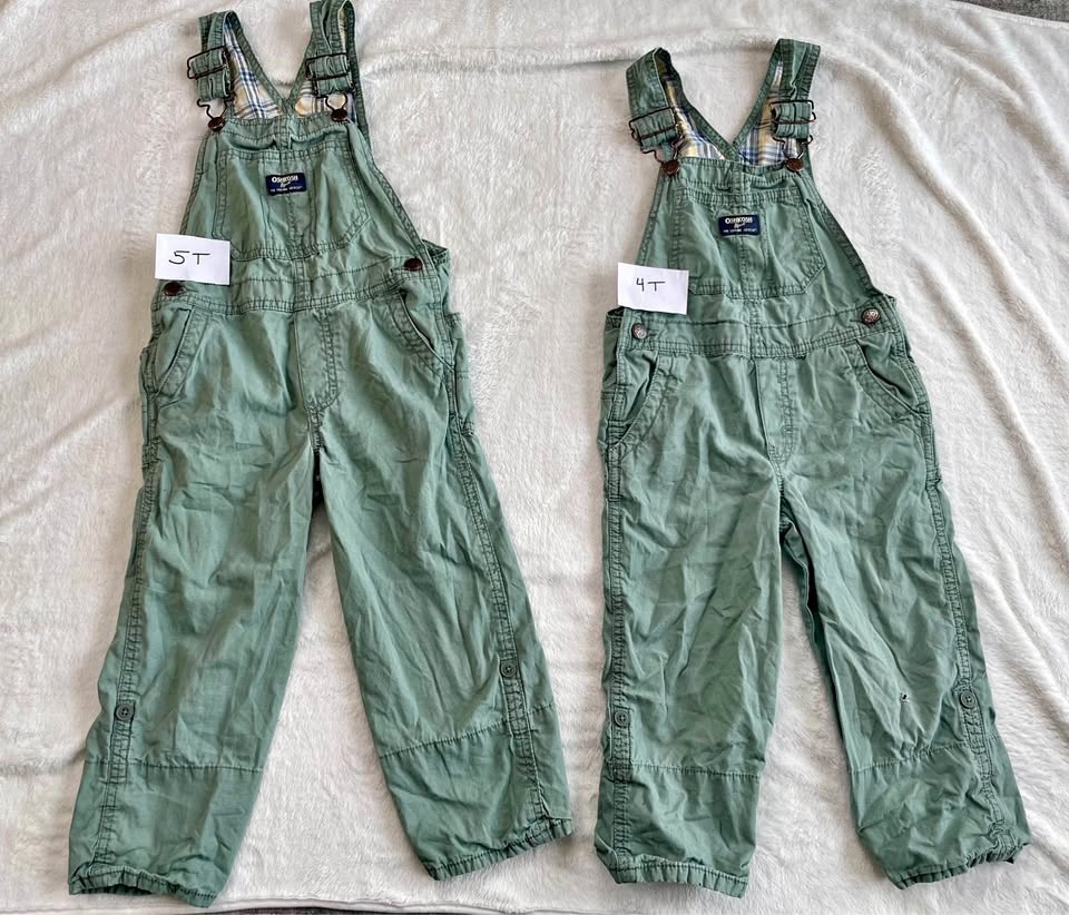 OshKosh B'gosh Overalls 4T and 5T