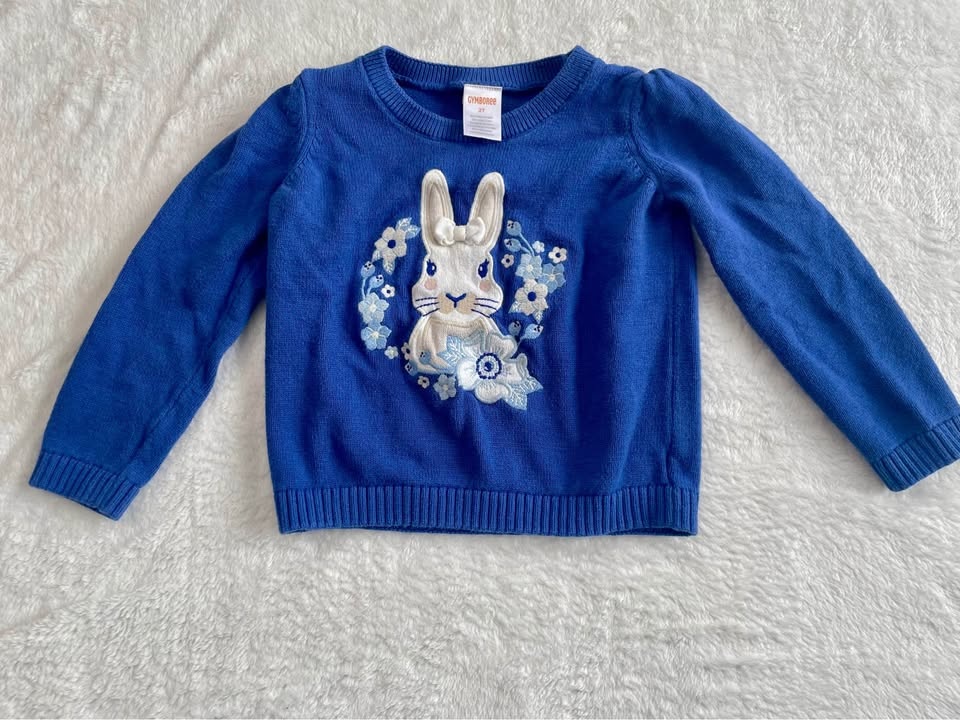 Gymboree 2T Bunny Sweater & Hatley 9-18mo Unicorn Sweater - photo 4