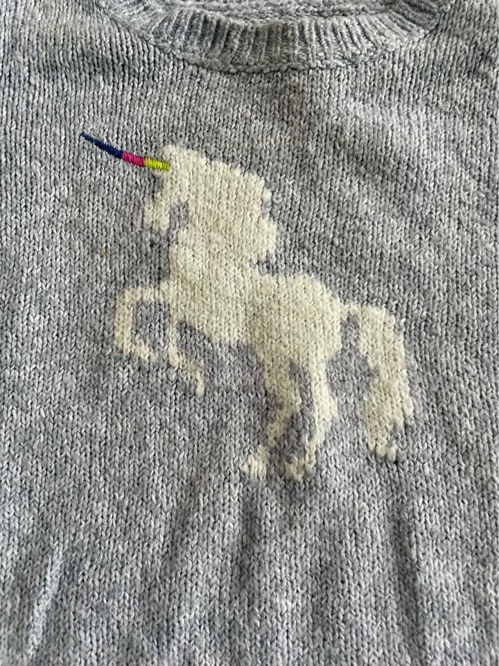 Gymboree 2T Bunny Sweater & Hatley 9-18mo Unicorn Sweater - photo 5