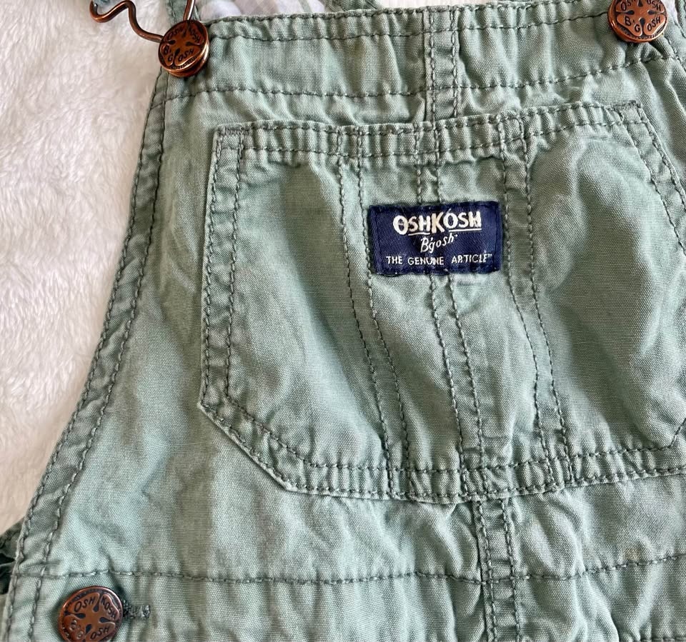 3 Pairs OshKosh B'gosh & Little Planet Toddler Overalls 3T - photo 3