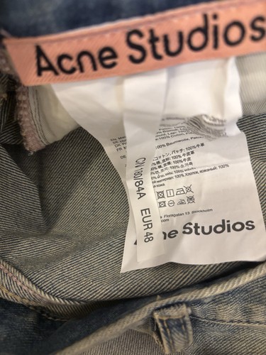 Acne Studios 1981M Carver Denim EU 48 US 31 - photo 5