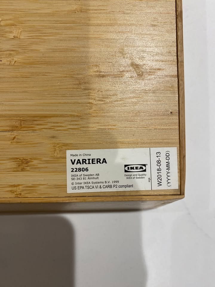 IKEA Bamboo flatware tray (VARIERA 2018) - photo 3
