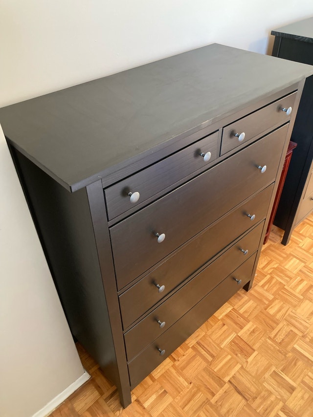 Ikea Hemnes Dressers Black-Brown - photo 2