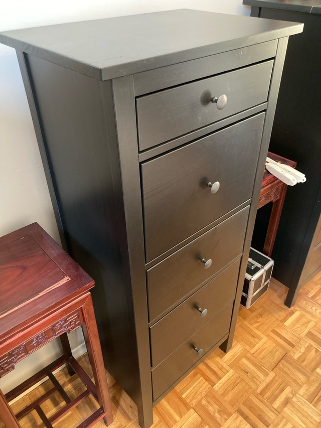 Ikea Hemnes Dressers Black-Brown - photo 4