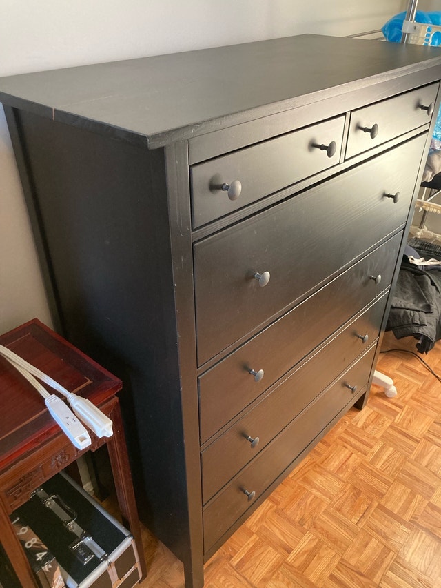 Ikea Hemnes Dressers Black-Brown - photo 5