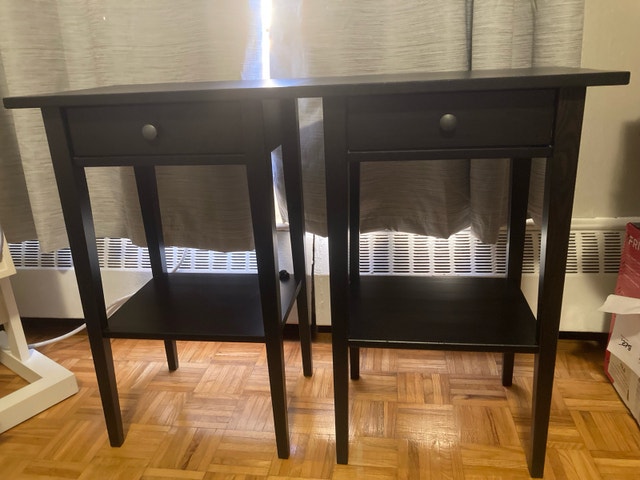 Pair of Ikea Hemnes Nightstands
