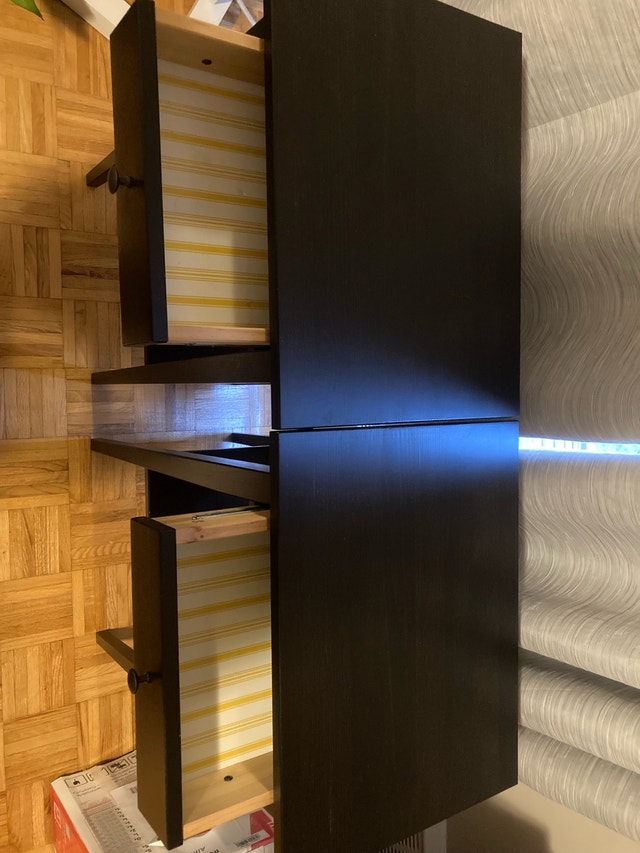 Pair of Ikea Hemnes Nightstands - photo 2