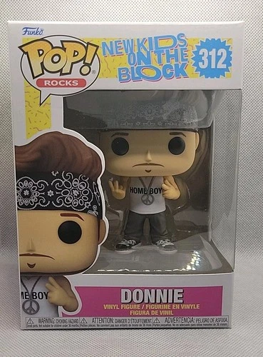 Funko Pop Rocks! 312 Donnie Wahlberg - NKOTB