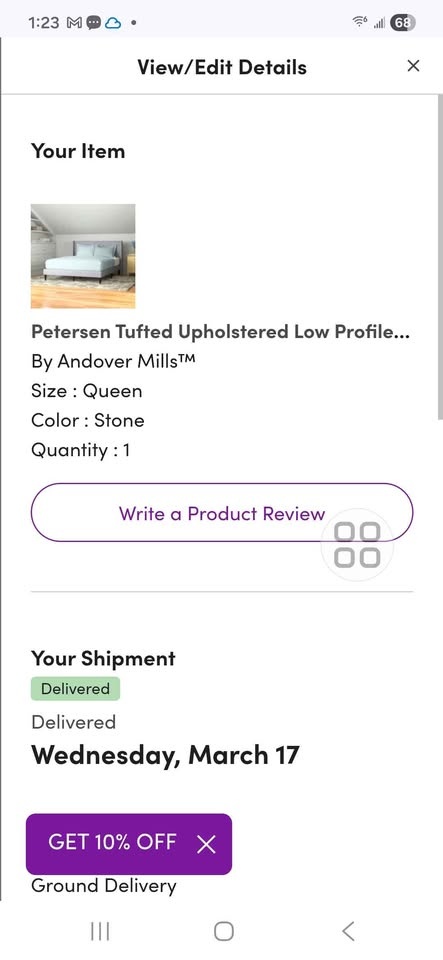 Queen Platform Bed with 14" Mattress - photo 3
