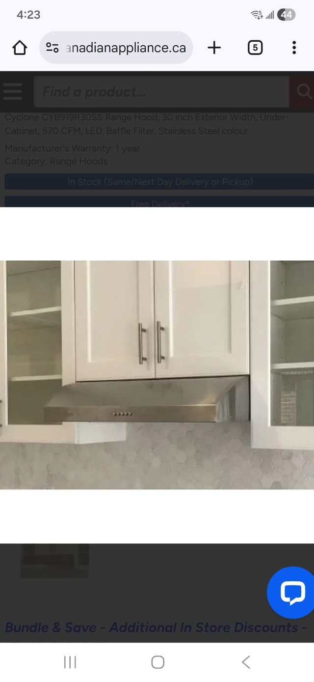 Cyclone 30" Undermount Range Hood - photo 2