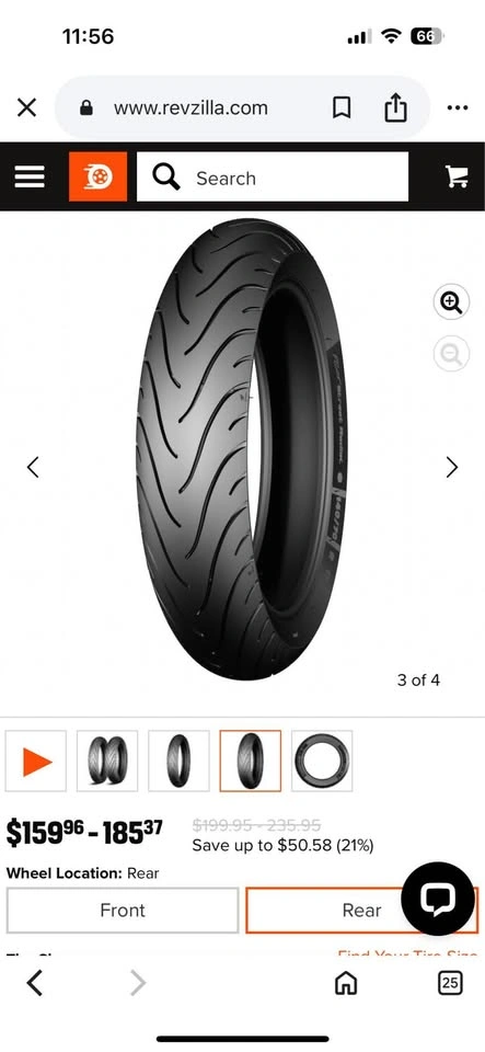 Michelin Pilot Street Tires - photo 3