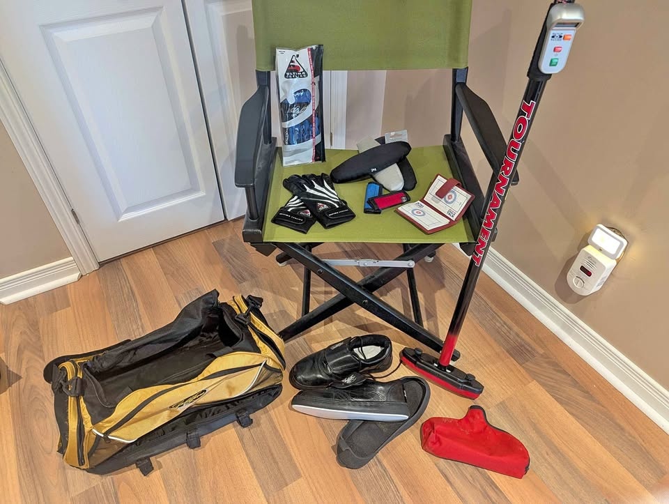 Goldline Tournament Curling Gear Set