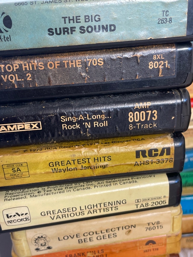 Vintage 8 Track Audio Cassettes 35 - photo 2