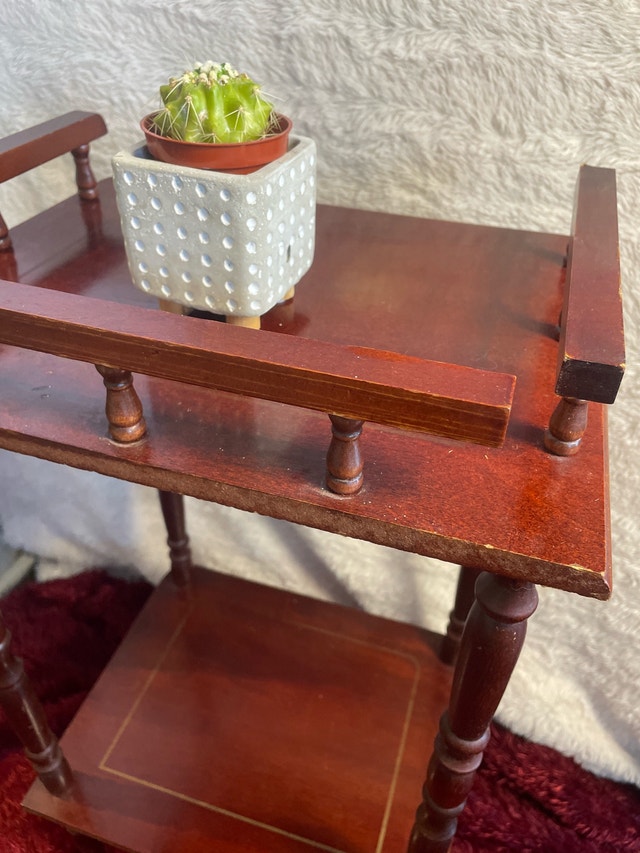 Vintage Regency Two Tiered Side Table - photo 5
