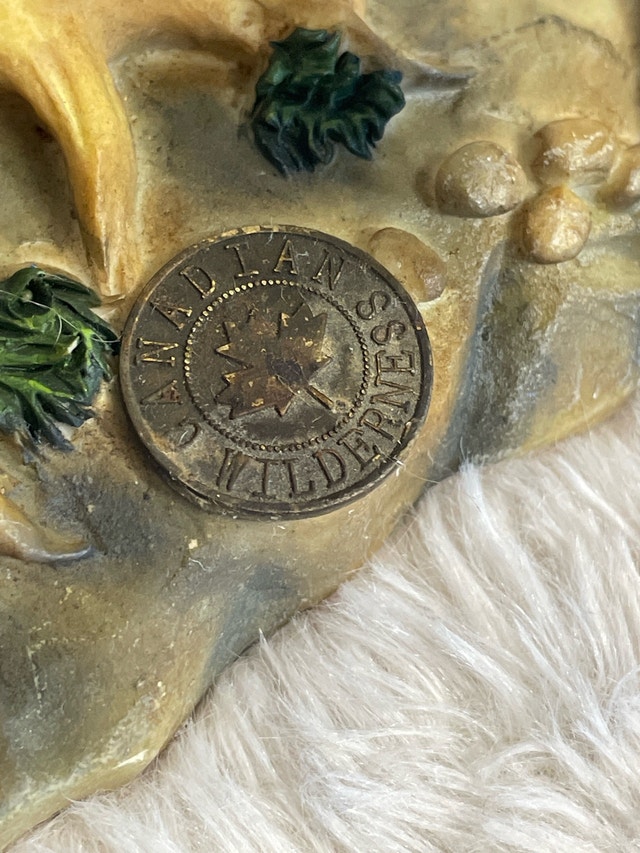 Vintage Canadian Wilderness Resin Statue Collection - photo 4