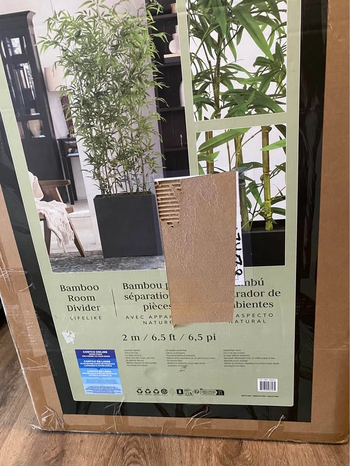 Faux Bamboo Room Divider 2.0 m (6.5 ft.) - photo 3