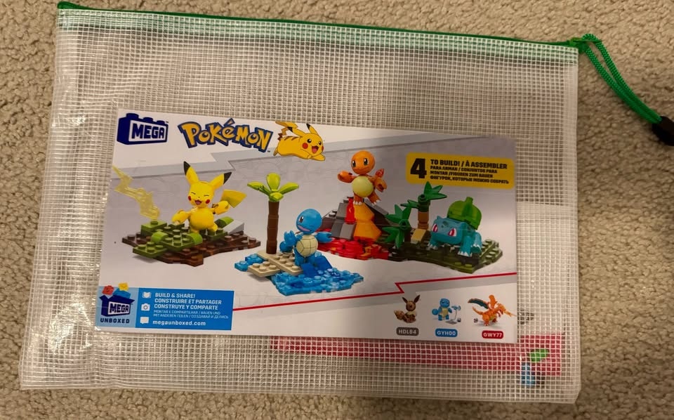 MEGA Pokémon Kanto Region Team + plastic bag - photo 2