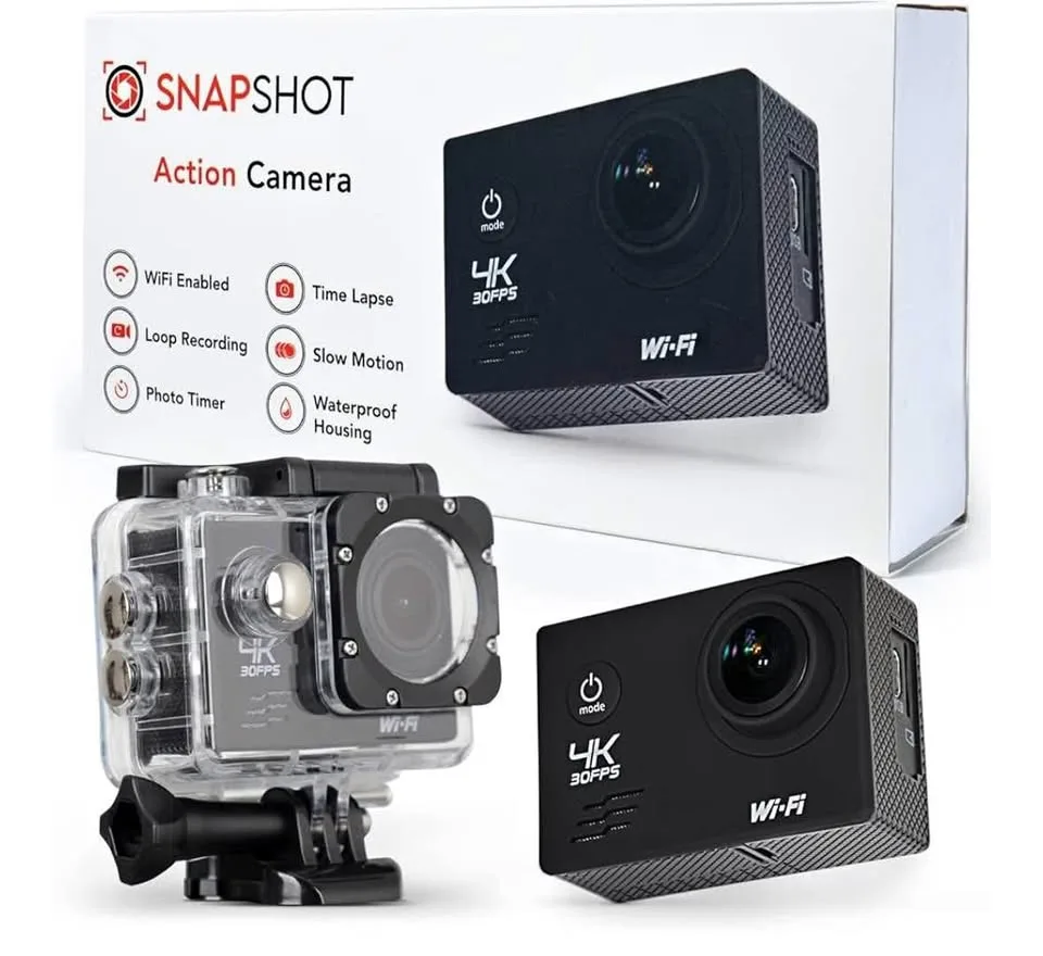 SNAPSHOT Action Camera- Waterproof thumbnail