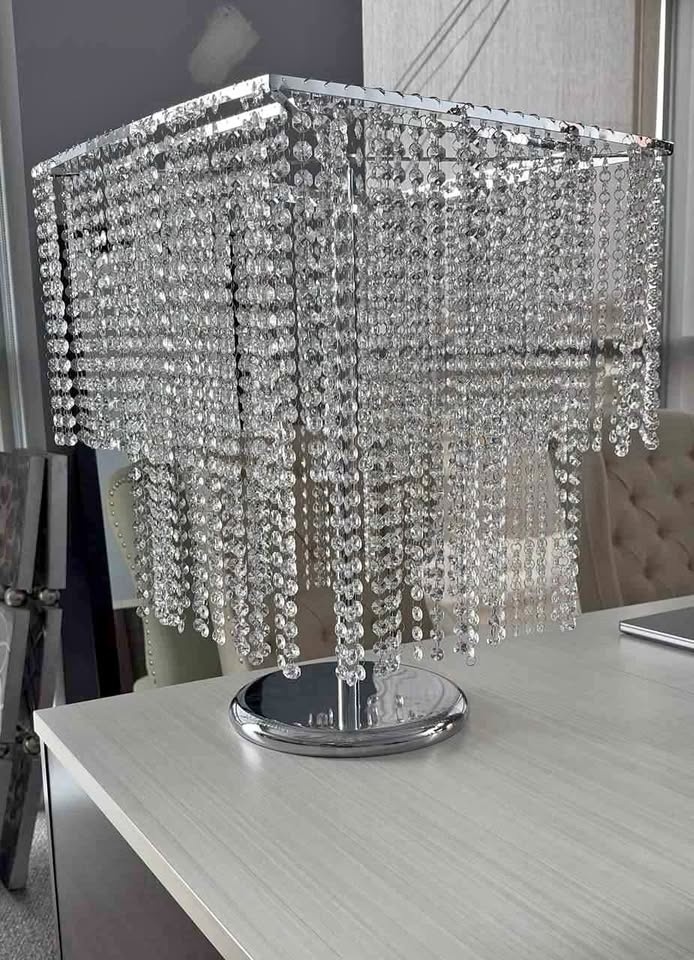 Wedding Decor: Heavy Duty Crystal Table Chandelier
