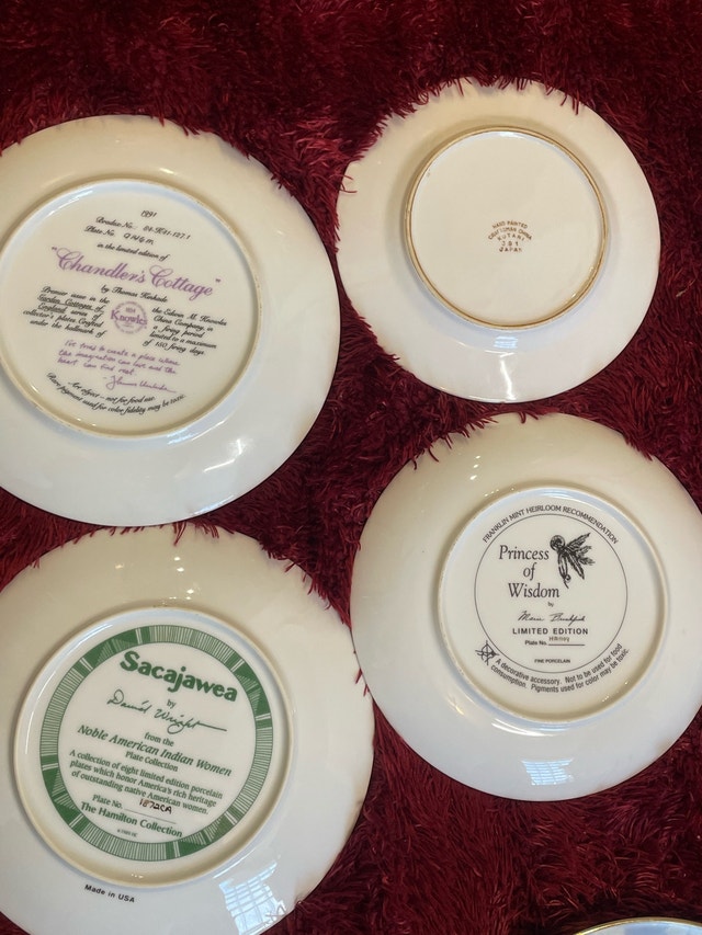 Vintage Japan American Plate Collection - photo 3