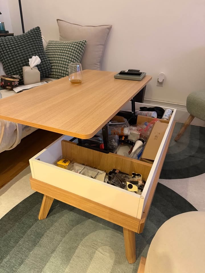 Coffee Table with Storage - photo 3