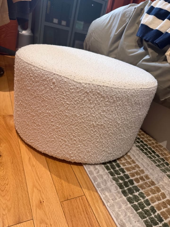 Boucle Ottoman Round - photo 2