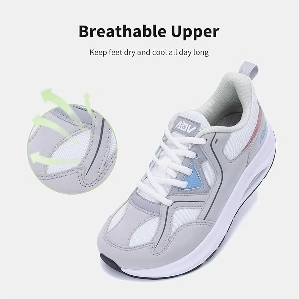 Women's Wide Toe Box Walking Sneakers - photo 5