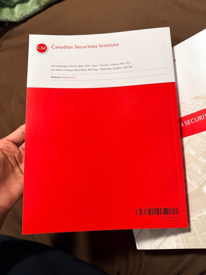 Canadian Securities Course Books | Vol 1 & 2 | CSI | Exam Ready - photo 2