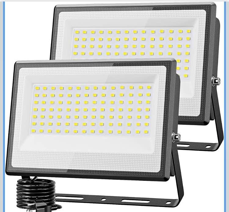 Olafus 2 Pack LED Flood Lights (Indoor/Outdoor)