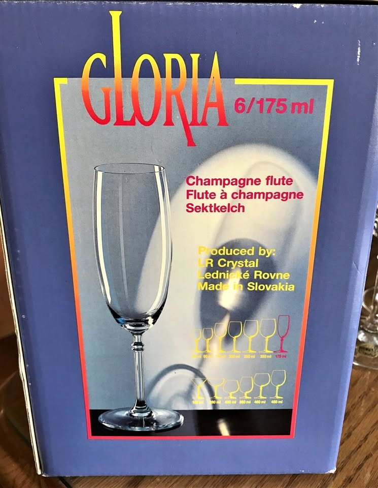 Champagne Bohemia Crystal Glasses
