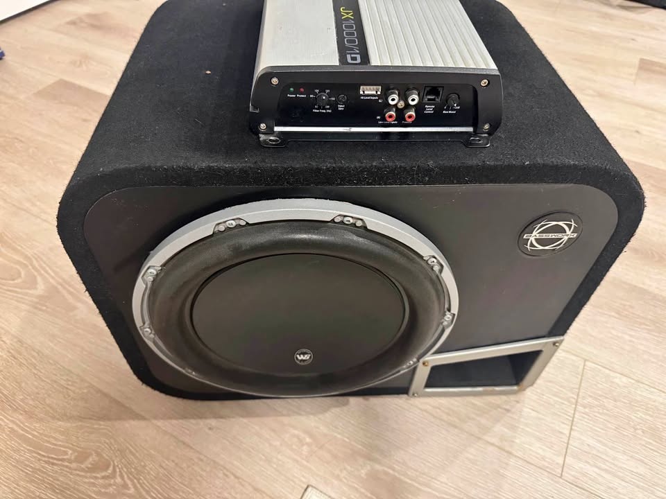 JL Audio 12" W6 Subwoofer + Amp + BassWorks