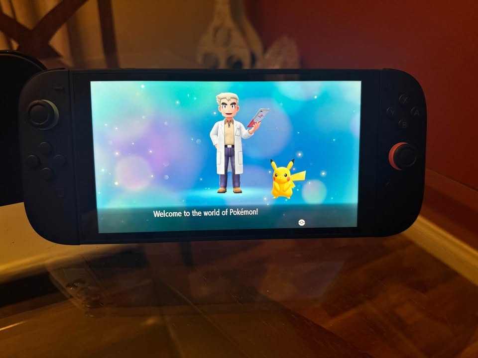 Nintendo Switch 2 and Pokemon Let's Go Pikachu - photo 2