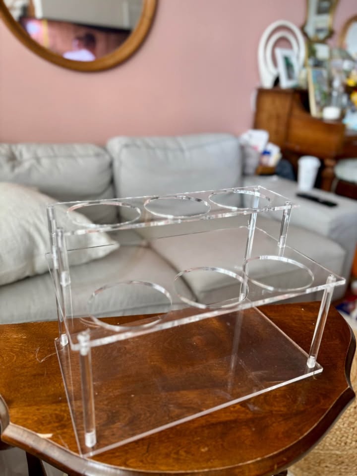 Acrylic Coffee Syrup / Bottle Tiered Organizer - photo 2
