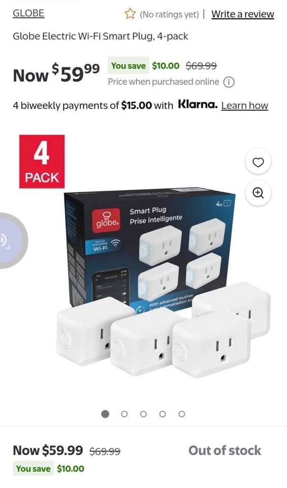 Globe Wi-Fi Smart Plugs (4-Pack) - photo 4