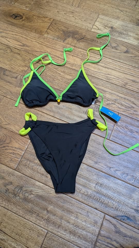 *NEW* CUPSHE (M) Lemon Sorbet Green Bikini Set - photo 5