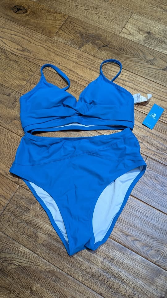 *NEW* (M) CUPSHE Bralette & High Waist Bikini Set - photo 3