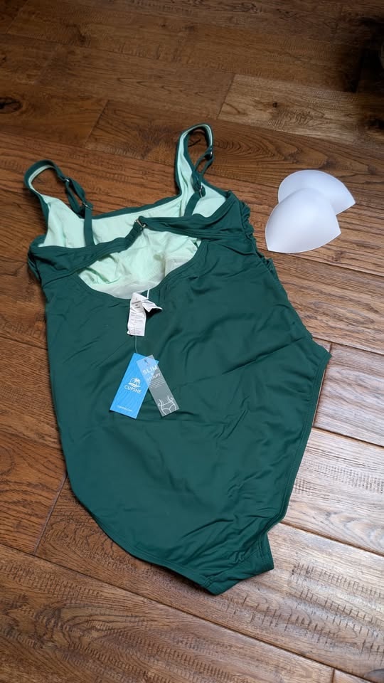 *NEW* CUPSHE (L) Square Neck Slim&Sculpt One-Piece Swimsuit - photo 4