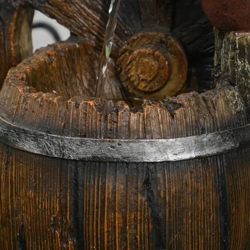 🌊 Rustic 3-Tier Waterfall Fountain image indicator(6)