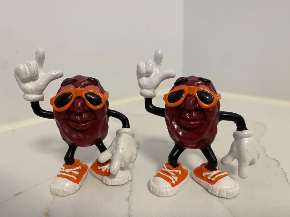 1987 Vintage California Raisins Figurines (Lot of 6) - photo 5