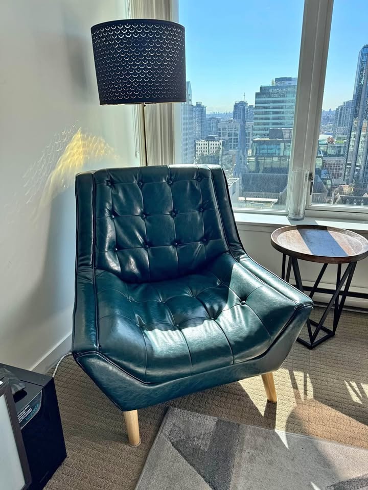 Chair and ottoman