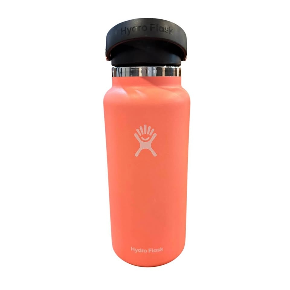 Hydro Flask 32oz Straw Lid Vibrant Hibiscus