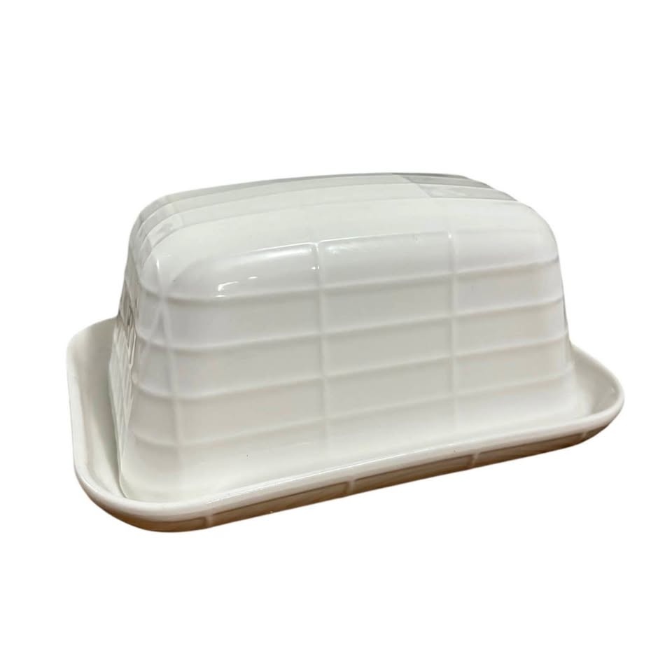 1lb Butter Dish Holds a Full Pound of Butter