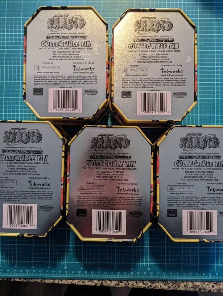 Naruto Tins - photo 4