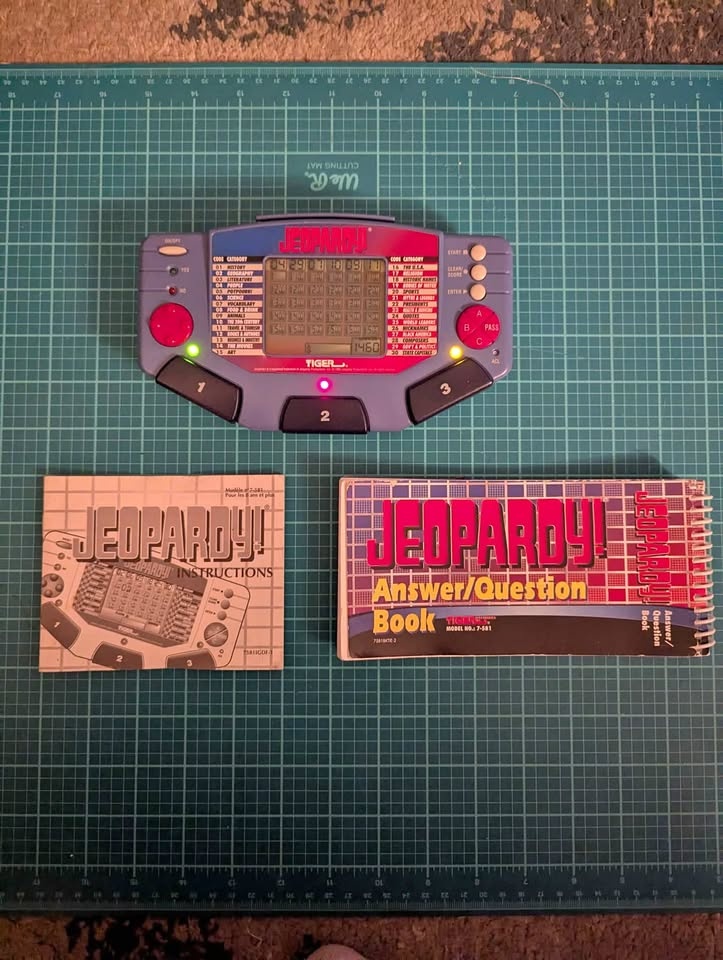 Jeopardy Handheld Game