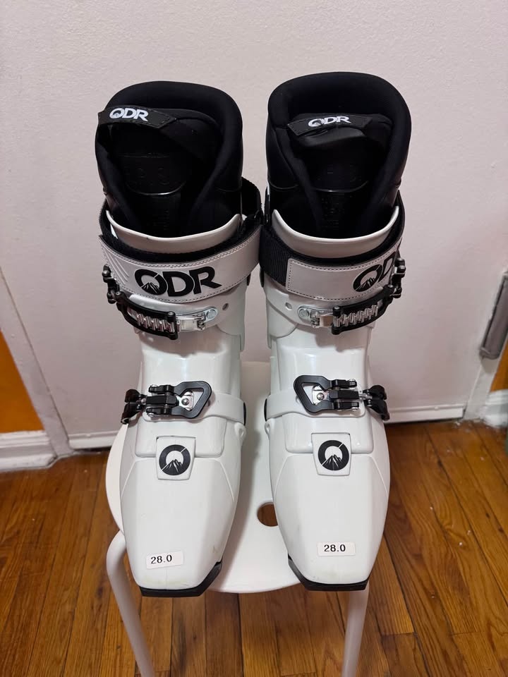 ODR R43 Skis / Snow Skates - Size 10 (White) Like New - photo 2