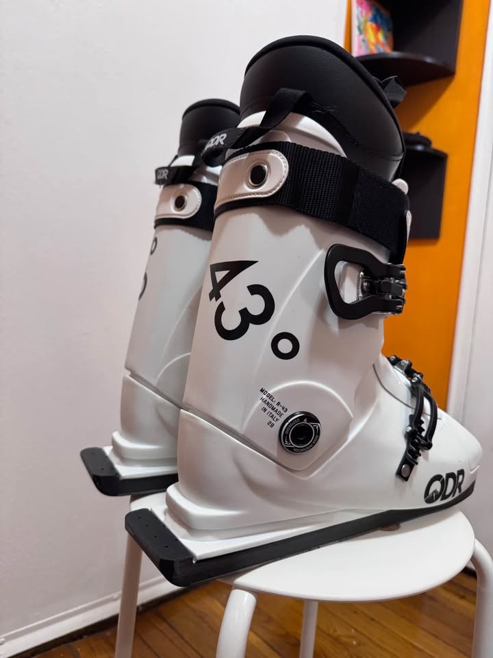 ODR R43 Skis / Snow Skates - Size 10 (White) Like New - photo 3