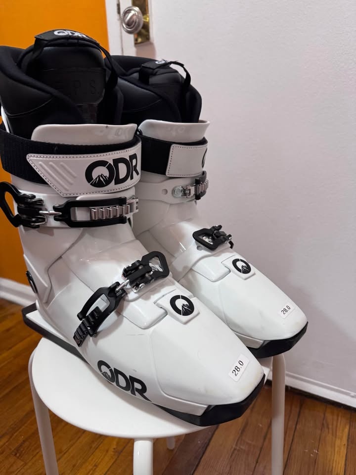 ODR R43 Skis / Snow Skates - Size 10 (White) Like New - photo 5