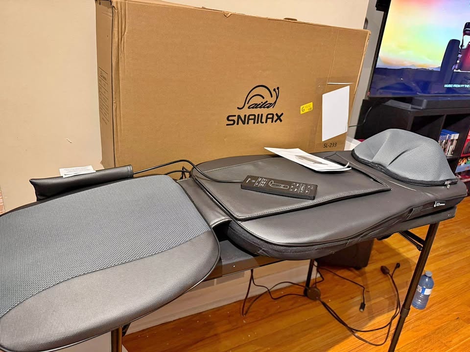 Snailax Back Massager Chair Pad ✨
