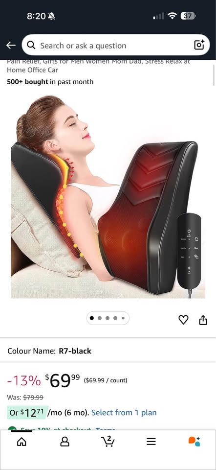 Shiatsu Massage Cushion - Comassa R7 - photo 3