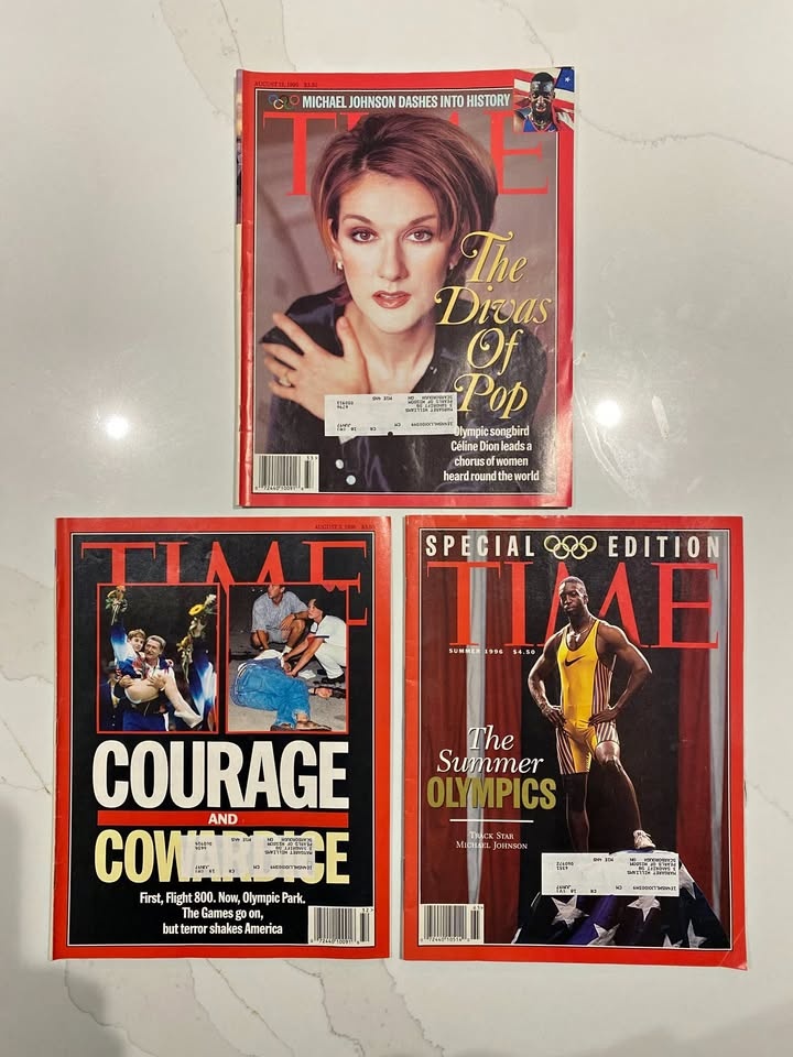 Vintage TIME Magazine 1996 Issues (Lot of 3)